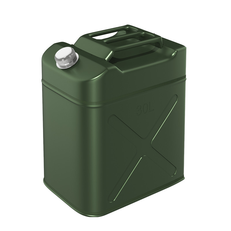 Thickened portable diesel gasoline tank 30 liters 20L10L5L portable iron fuel tank car motorcycle storage spare