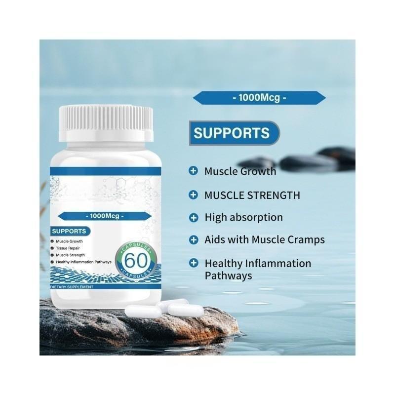 In-Stock Tk Amazon Cross-Border Best-Selling Exercise Recovery Capsules Supports Muscle Growth