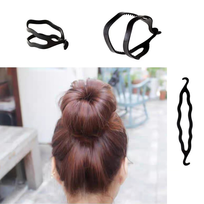 New pattern double hook hair iron ball head flower bud hair tool hairdressing stick pattern hair dish artifact jewelry