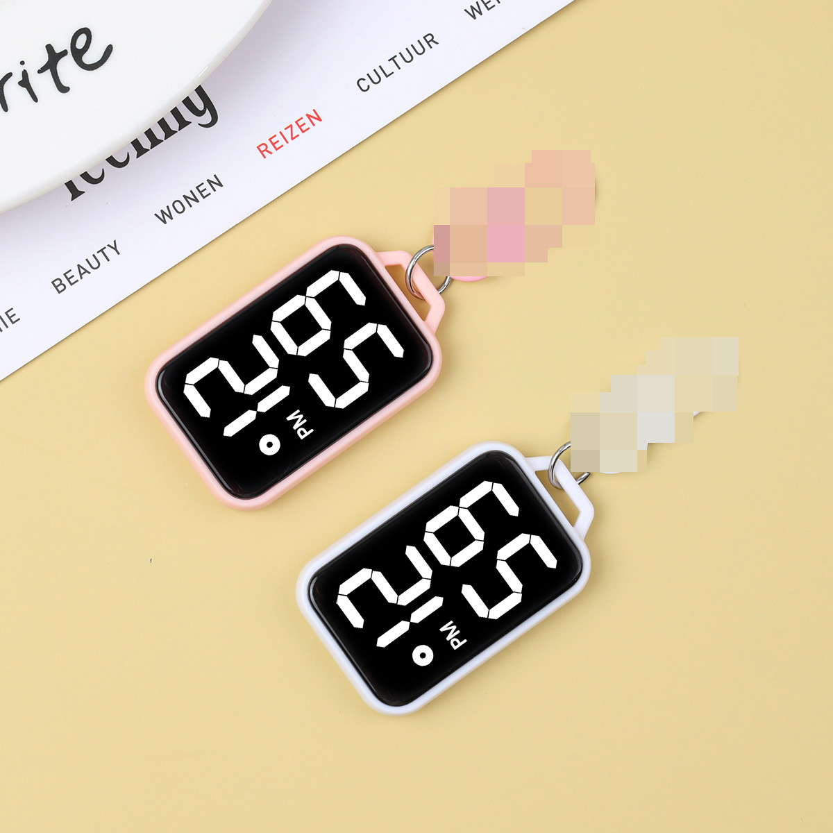 Cross-Border Exclusive for Middle and High School Students, Boys and Girls, High-Value Ins Simple Waterproof and Drop-Proof Colorful Keychain Holder