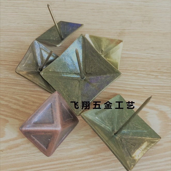 12/14/19/30/40mm square bubble nail decoration fixed bubble nail decoration door nail sofa nail thick luggage nail