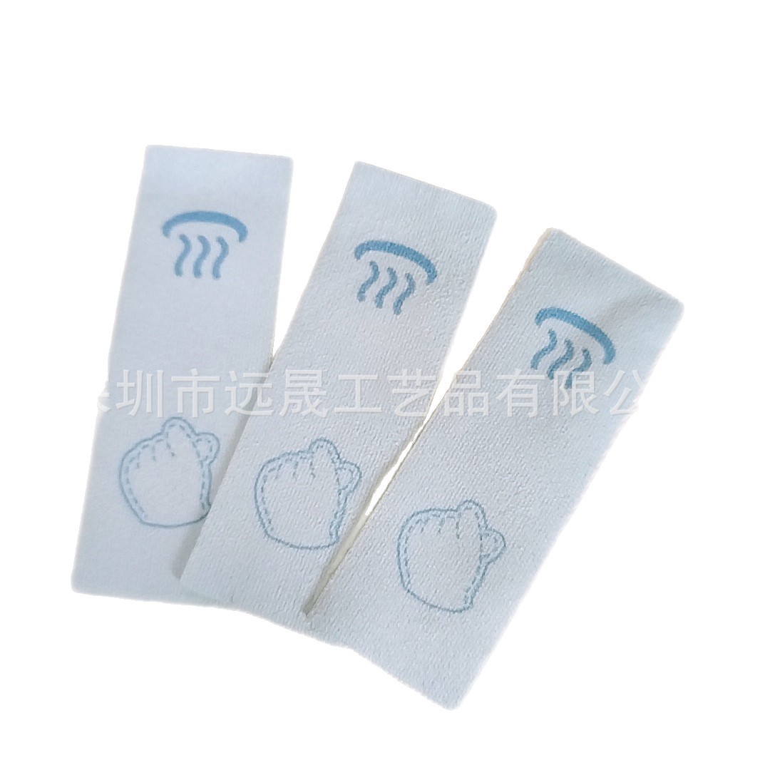 Printing Fabric Label Positioning Laser Cutting Processing Woven Label Laser Punching Back Label Laser Fabric Cutting