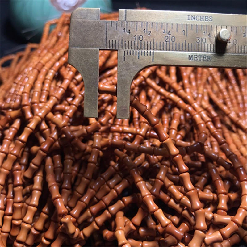 Nuclear vernacular olive 6x 3.5 bamboo 108 bracelets bracelet necklace manufacturers supply neck hanging multi-ring bamboo