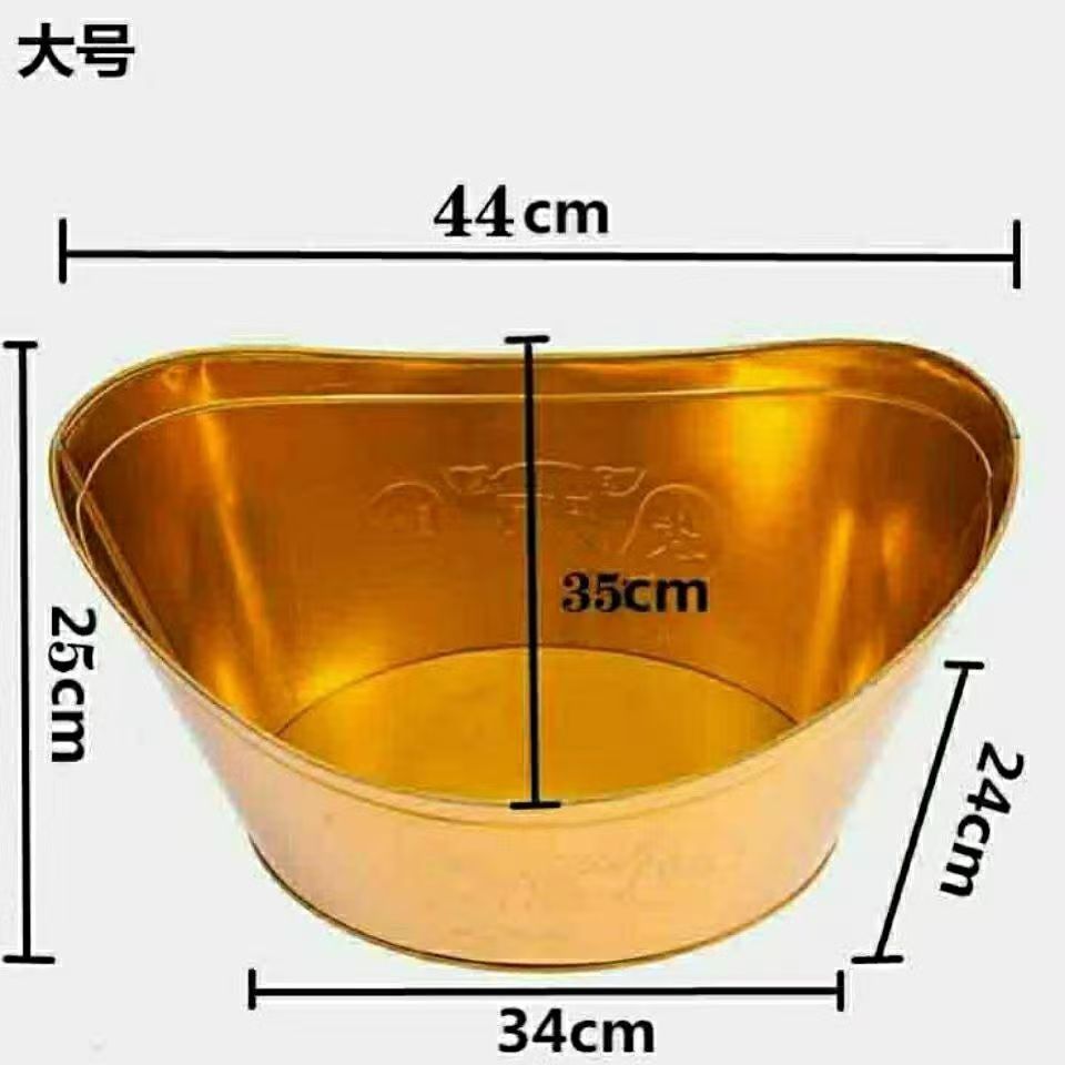 ✅ Incense Burner for Burning Paper Offerings, Ingot Basin, Iron Bucket Basin, Fire Basin, Treasure Basin Supplies Wholesale for Home Use