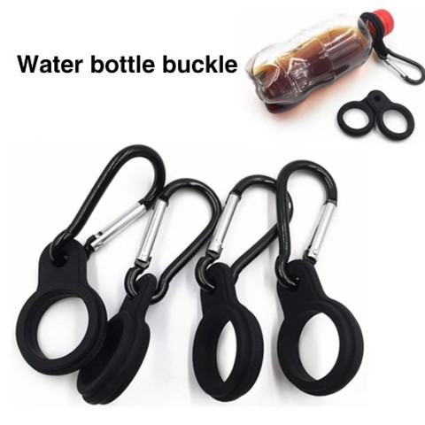 Climbing water bottle rack carabiner running outdoor sports water bottle buckle hook kettle clip hanging buckle bracket tool