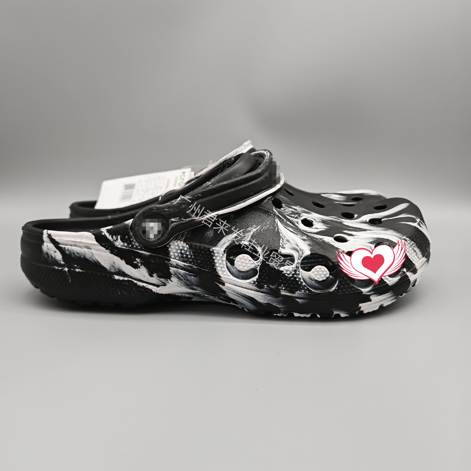 Factory Direct Tie-Dye Celebrity Beaya Color-Blocked Clogs Women's Casual Breathable Sandals New Fashion Slippers