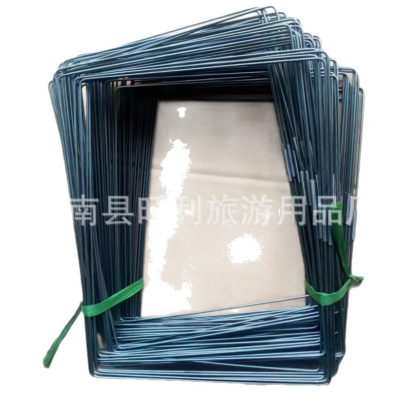 Customized Luggage Square Galvanized Square Wire Storage Basket Steel Wire Bending Circle Carbon Steel Wire Source Factory