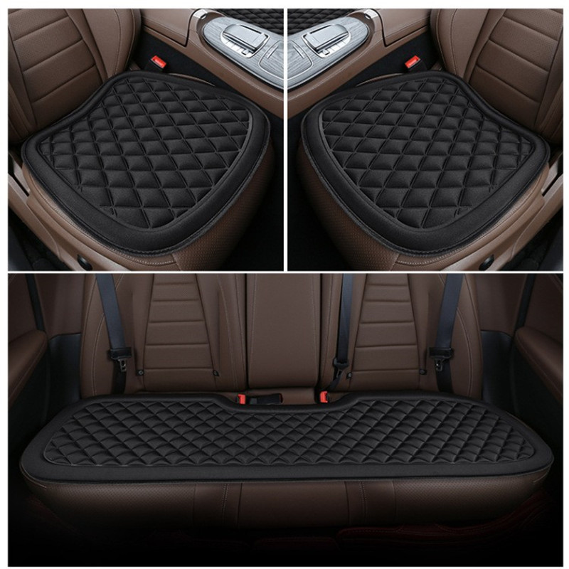 Car Anti-Slip Seat Cushion Single Piece, Universal Car Seat Cushion for All Seasons, Rear Seat Cushion, Same Style as Internet Celebrity Source Factory