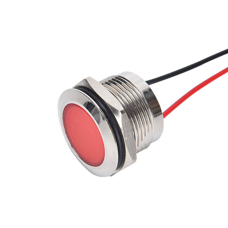 6/8/10/12mm Metal Indicator Light Waterproof Led Power Signal Light Two-Color Three 6V12V24V220V Universal