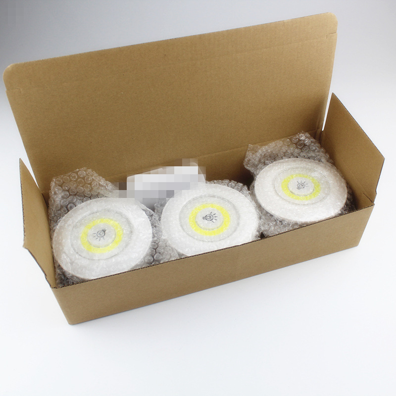 Cross-Border Product Cob Remote Control Sensor Pat Lamp Bedside Feeding Lamp Bedroom Wardrobe Cabinet Lamp Touch Night Light