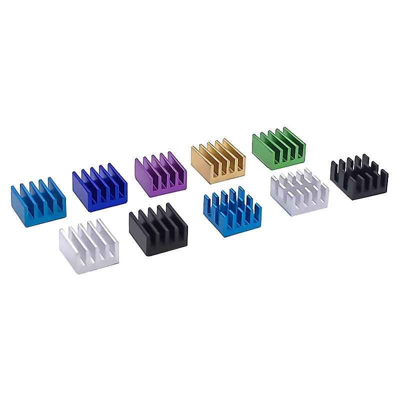 RoutinE EffEct A9448 E-typE Digital HEat Sink 9*9*5 mos TubE with Motor Chip Radiator Can BE PunchEd