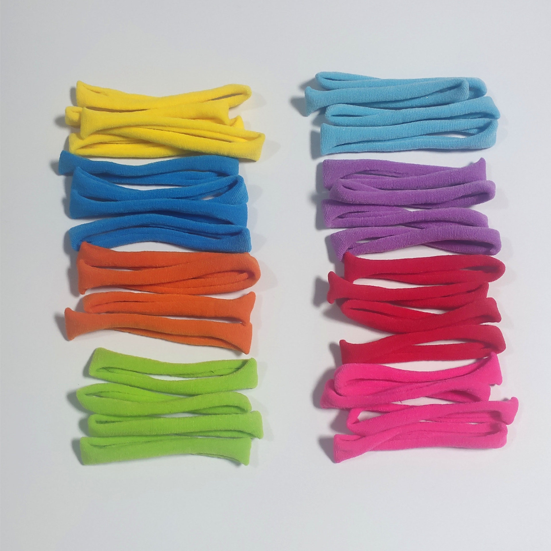 Кросс-бордерная радуга резинка DIY, эластичное кольцо, плетение европейского и американского стиля, набор для волос