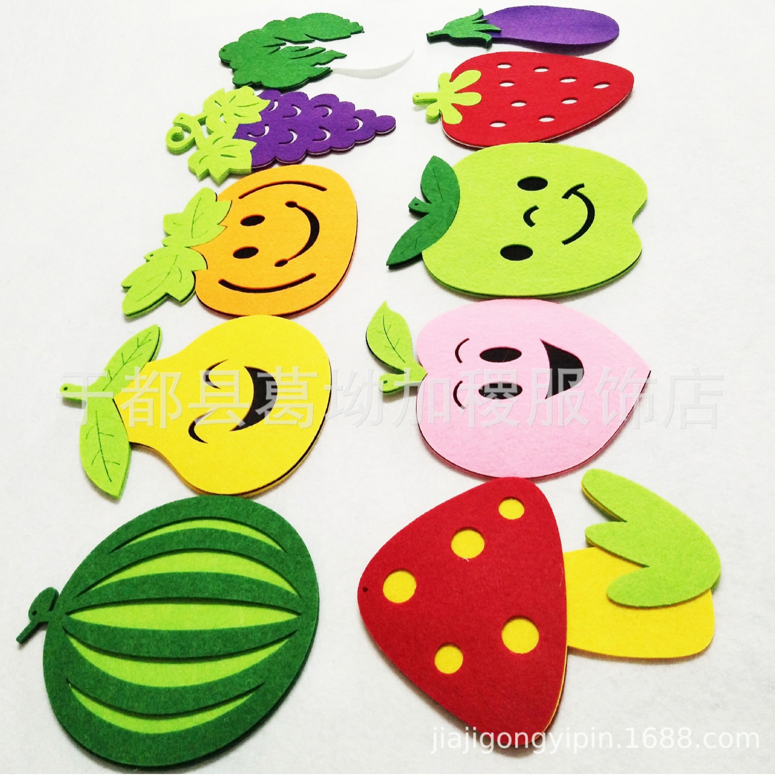 Shopping Mall Store Entertainment City Kindergarten Corridor Cartoon Animal Air Hanging Felt Creative Flower Decoration Hanging Ornaments