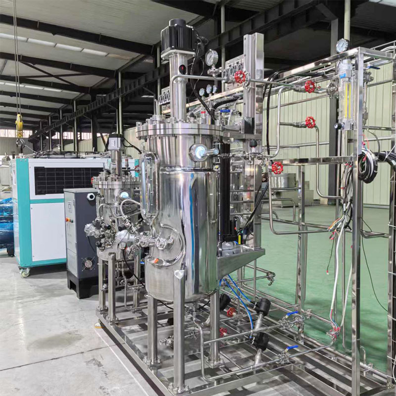 Small Seed Tank for Scientific Research 30L50L Laboratory Fermentation Tank Fully Automatic Fermentation Tank Quality Assurance