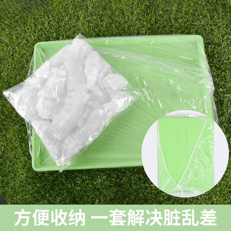 Rabbit Cage film sleeve disposable plastic film pad rabbit Dutch pig cage chassis toilet feces urine film