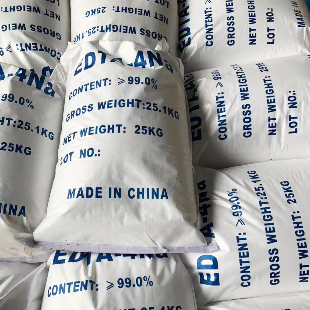 Customized Edta Tetrasodium Printing and Dyeing Auxiliary Chelating Agent Ethylenediamine Tetraacetic Acid Industrial Grade Edta Tetrasodium