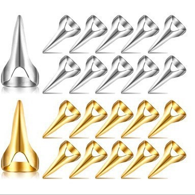 Cross-Border Exaggerated Devil's Claw Plate Hair Nail Ring Ring Accessories Wolverine European and American Amazon Simple Punk Style