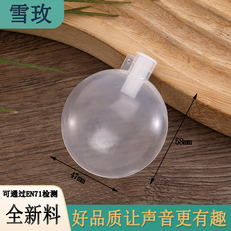 DIY Plush Toy Accessories Sound Maker Dual-Tone Bb Squeaky Airbag Double Whistle Plastic Toy Doll