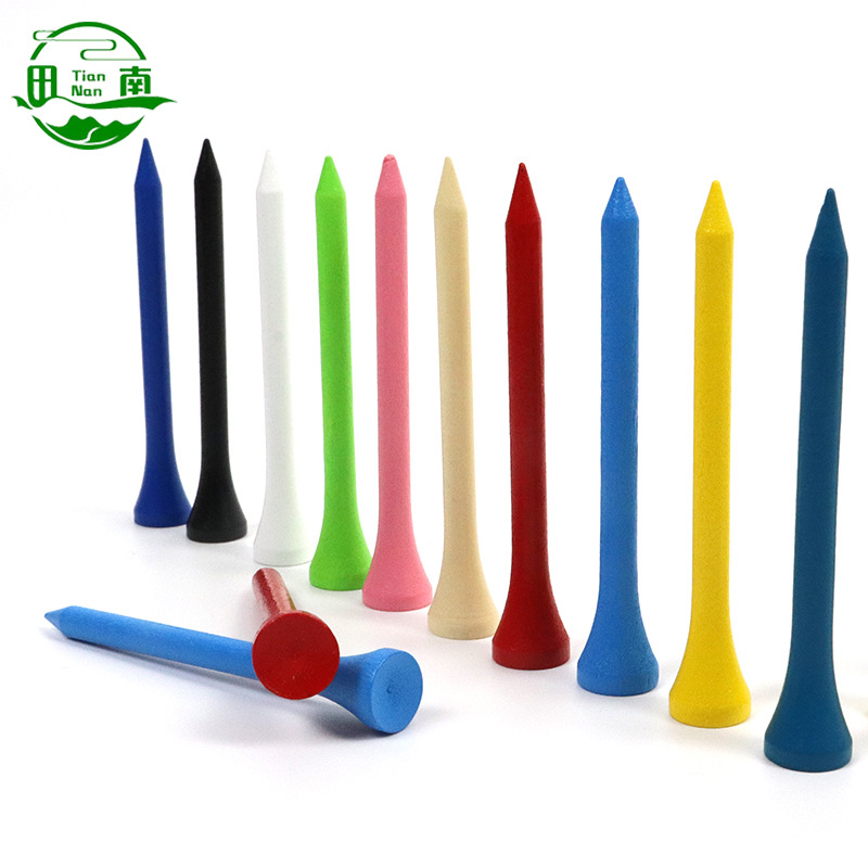 Производители деревянных гольф-теев поставляют деревянные гвозди, опциональные цвета, многоцветные деревянные гольф-гвозди