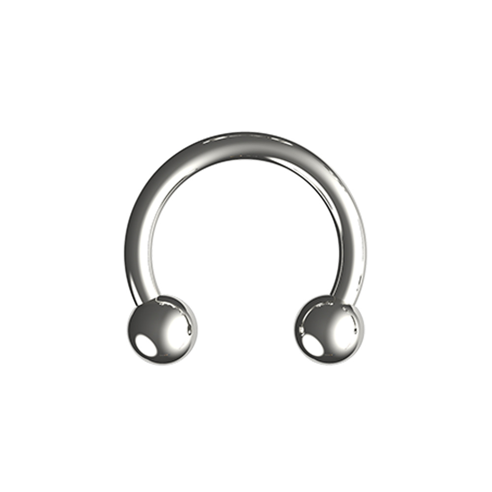 Cross-border nose ring stainless steel base U-shaped ball nose ring body piercing jewelry manufacturers direct sale nose nails