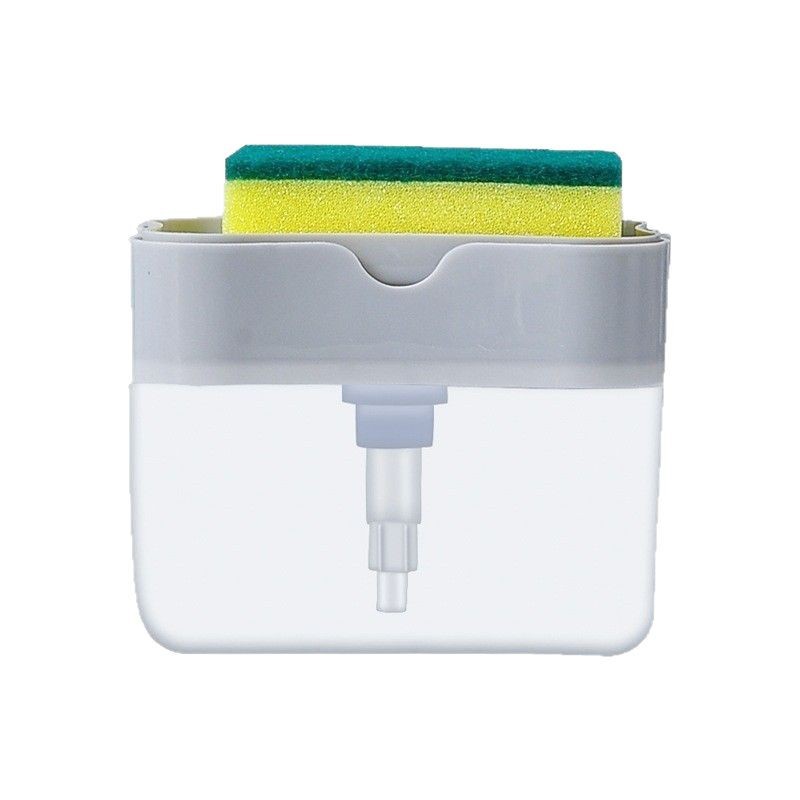 Cross-Border Dishwashing Liquid Dispenser Cleaning Brush Kitchen Liquid Dispenser Special Sponge Soap Dispenser Soap Dispenser