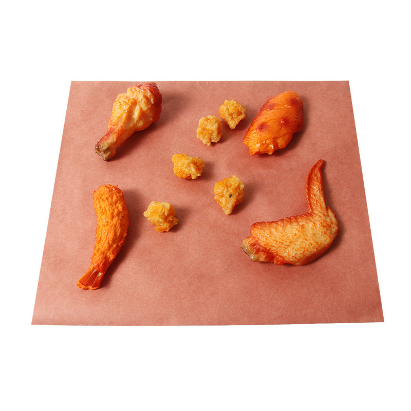 Food-Grade Wrapping Paper for Braised Meat, Kraft Paper for Packaging, Barbecue Smoked Meat White and Pink Butcher Paper, Large Roll Custom-Made