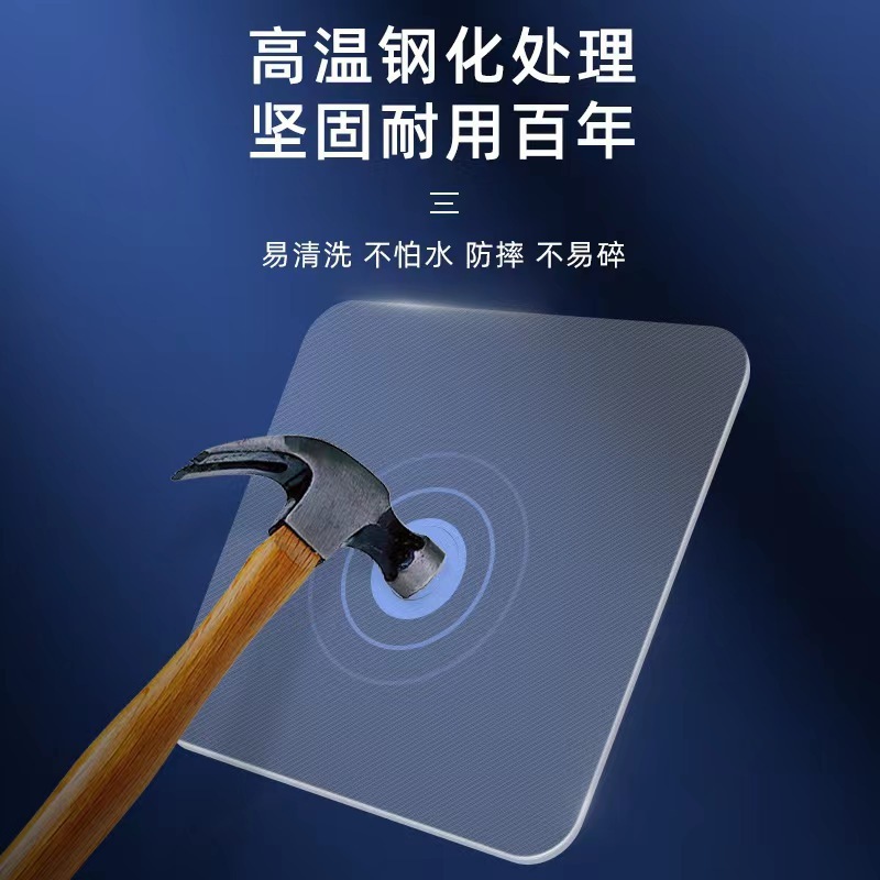 Spot Direct Sales Photovoltaic Glass Mouse Pad E-Sports Power Generation Board Cloth Pattern Rounded Corner Glass Pad Xinyi