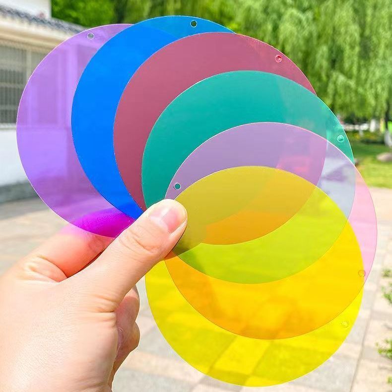 Цветная прозрачная ПВХ пленка для детского творчества