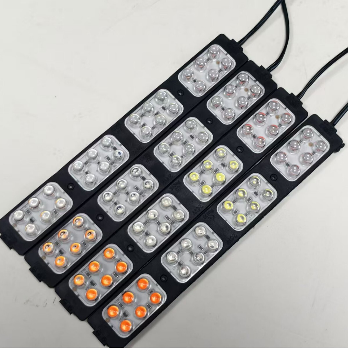 Dc12V Led2835 Injection Molding Module 24 Lights/Dot Lights Red White Blue Yellow Strobe Factory Direct Sale Semi-Outdoor