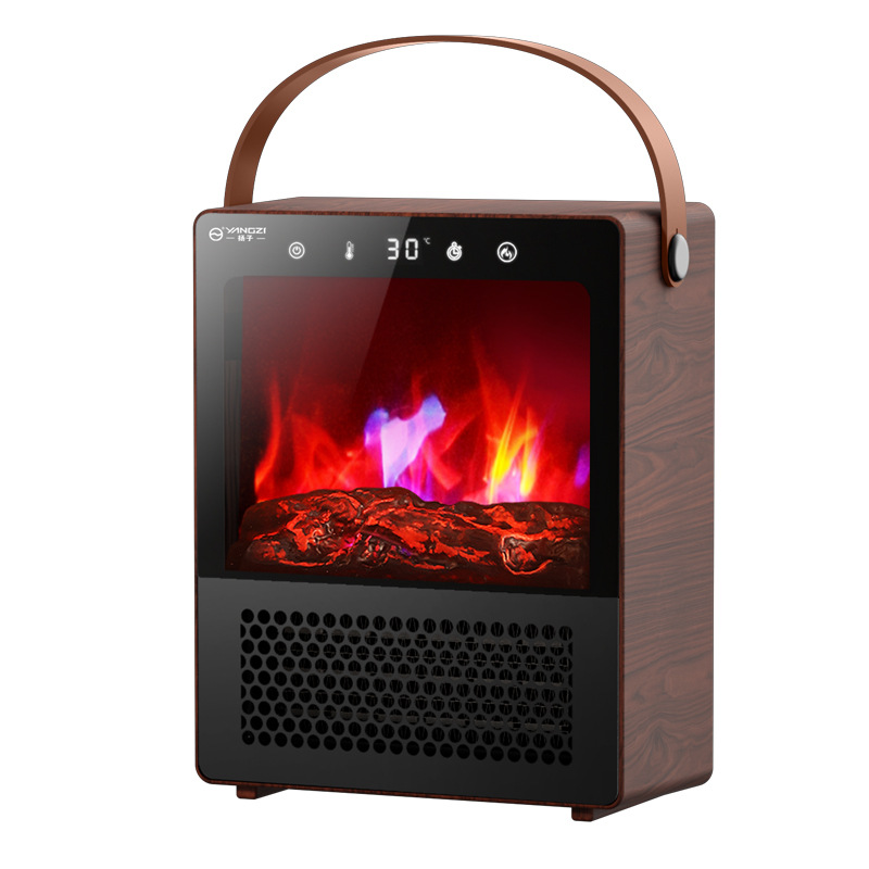 Yangzi Heater Home Energy-Saving Simulated Flame Indoor Electric Heater Office Fireplace