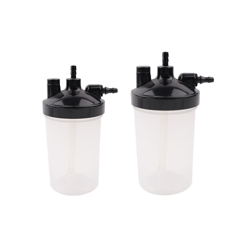 Highly Transparent and Fall-Resistant Humidification Bottle, Special Humidification Container for Oxygen Concentrator, Safe, Hygienic and Easy to Clean, Standard Interface