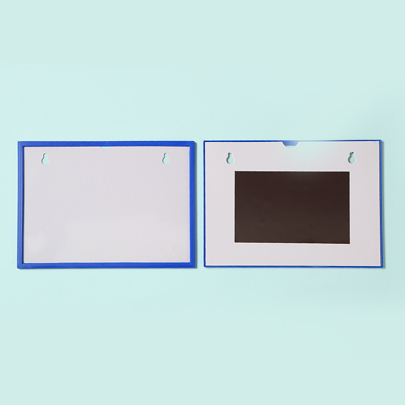 Card A4 Magnetic Hard Plastic Sleeve Transparent File Protective Sleeve Cut Out Magnetic Hard Card Sleeve License Information Bag Customized