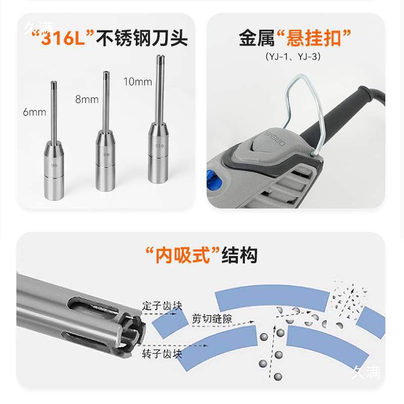 Handheld Homogenizer Portable Cell Tissue Mashing High Speed Dispersing Emulsifying Homogenizer Laboratory