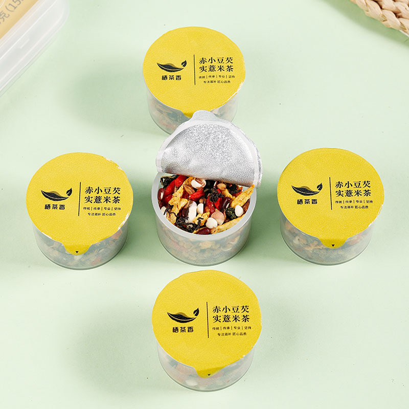 Small Pot of Scented Tea, Red Ginseng Goddess Tea, Ginseng, Chrysanthemum, Wolfberry, Duel Tea, Red Bean and Barley Tea, Independent Canned in Stock