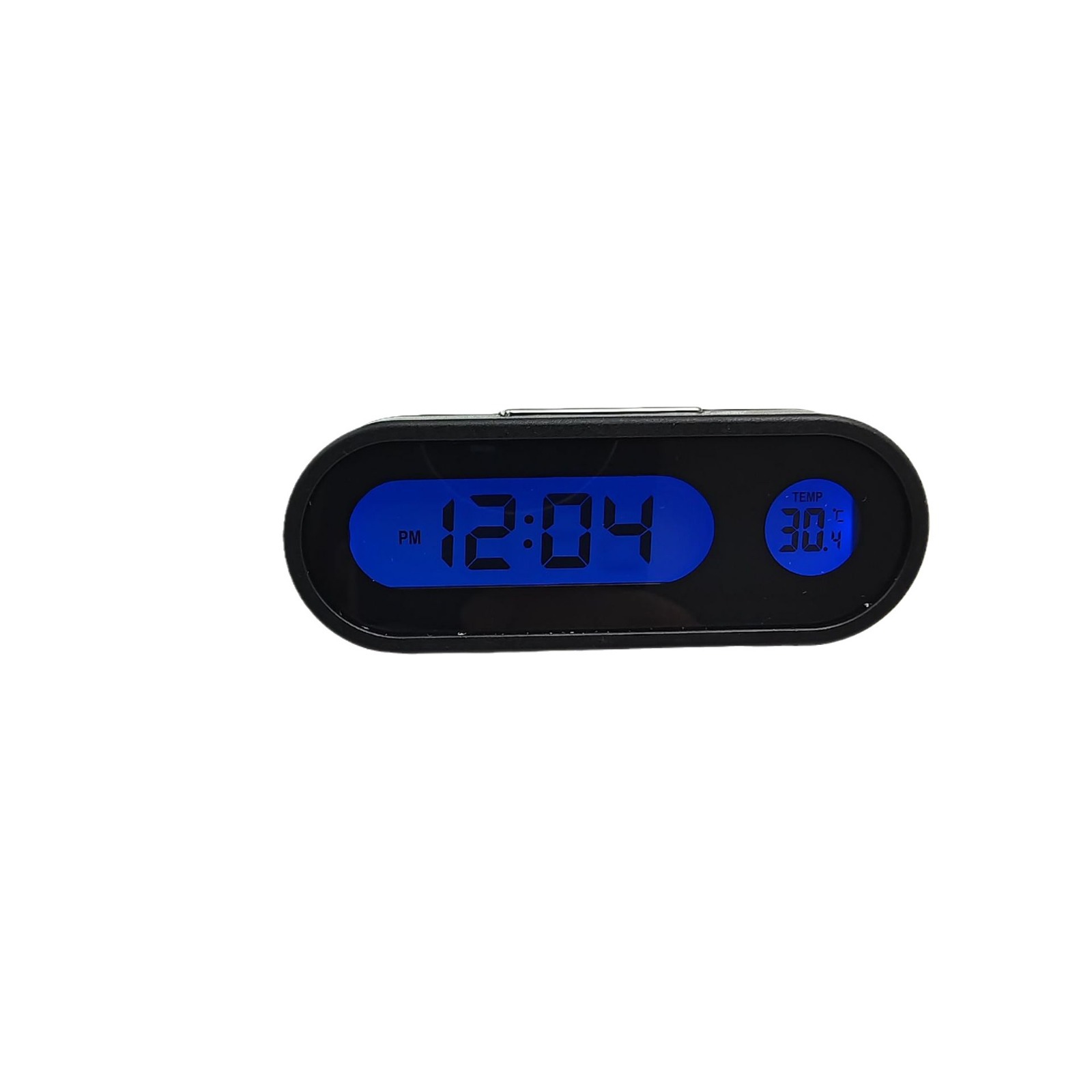 Car Air Outlet Thermometer Clock Time Display Clock Luminous Digital Watch Car Interior Supplies