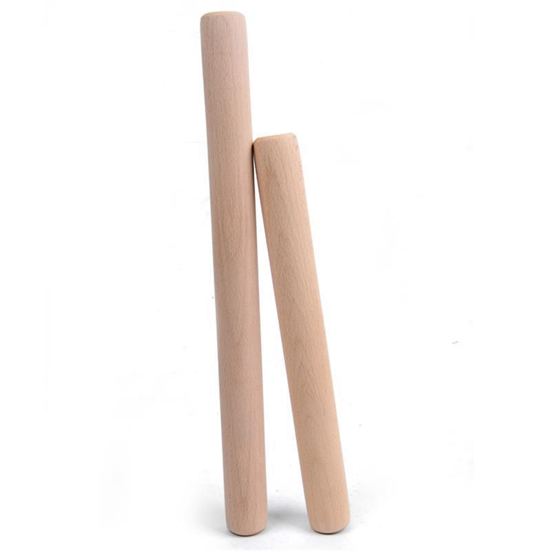 Household Rolling Pin with Scale Baking Wooden Rolling Pin Dumpling Skin Rolling Pin Kitchen Beech Rolling Pin Wholesale