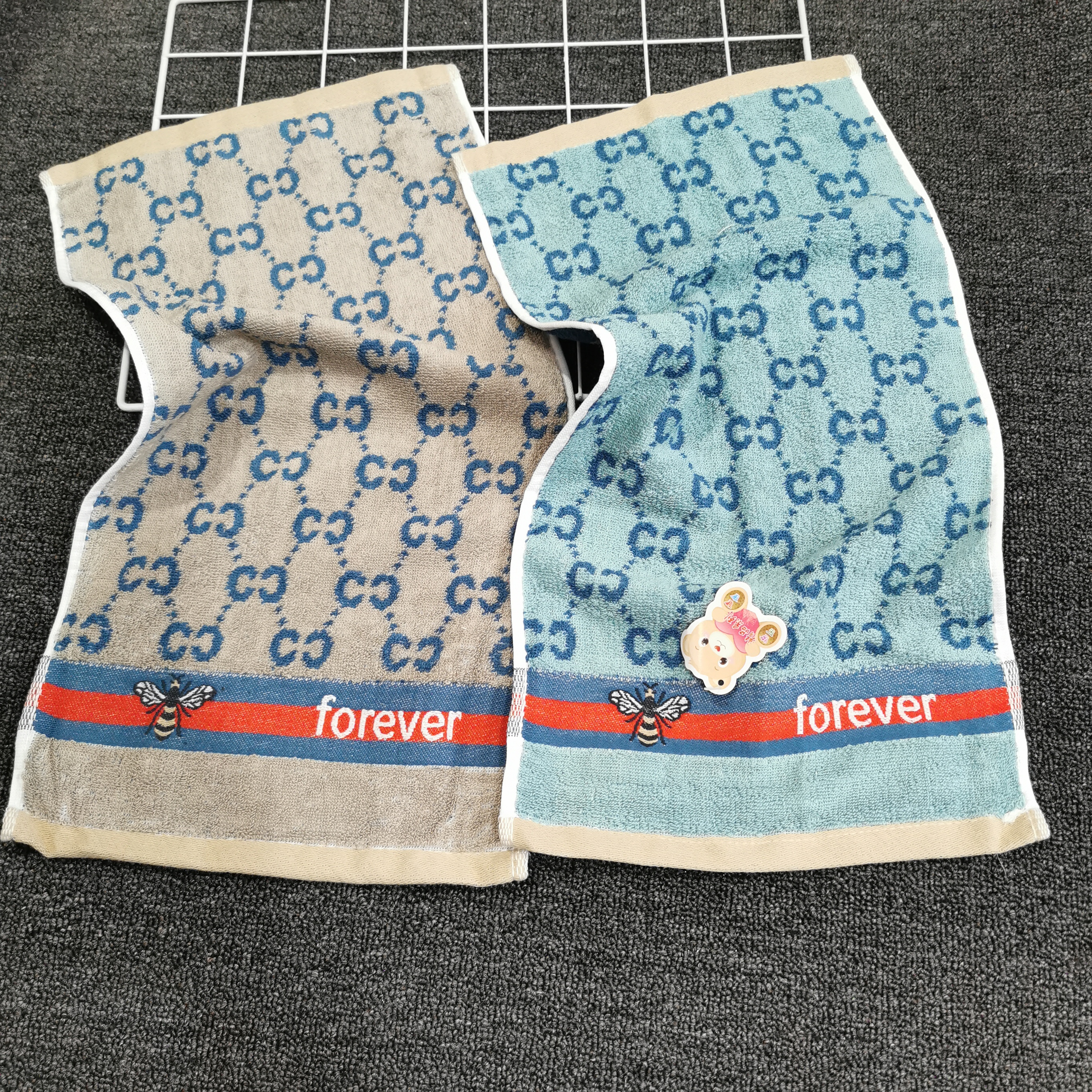 Couple's Thickeneded Jacquard Towel Pure Cotton Household Face Wash Lint-Free Absorbent Water Towel Adult Bathing Men and Women Do Not Fade