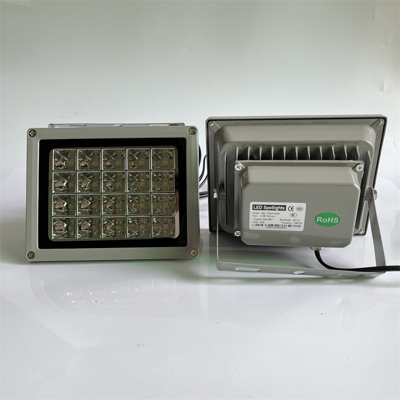 Popular Uv Glue Curing Lamp Small Curing Equipment Led Indoor Lamp Lamp 405Nm Uv Ink Floodlight