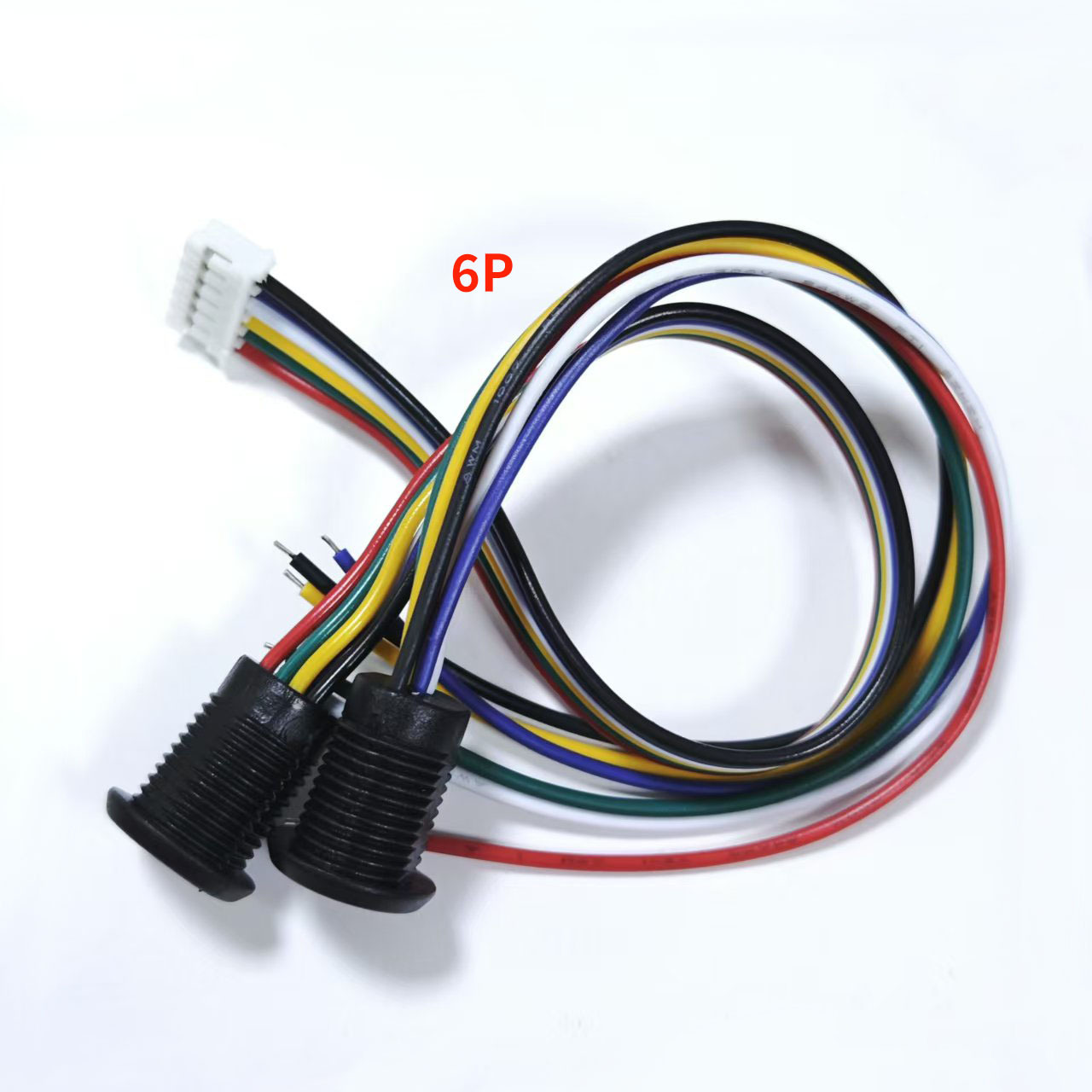 Waterproof Type C Snap-On Threaded Female Connector 4P 5P 6P Fast Charging Plug Ph2.0 Connector Electrical Charging Port