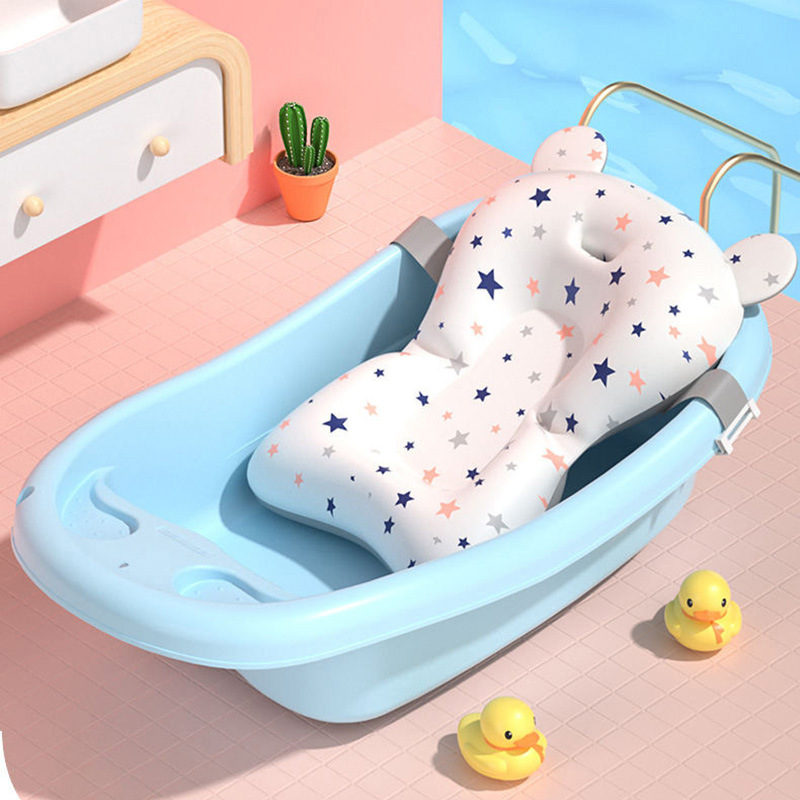 Baby Bath Net Baby Bathtub Non-Slip Mat Suspended Bath Mat Universal Bath Net Frame Newborn Bath Bracket