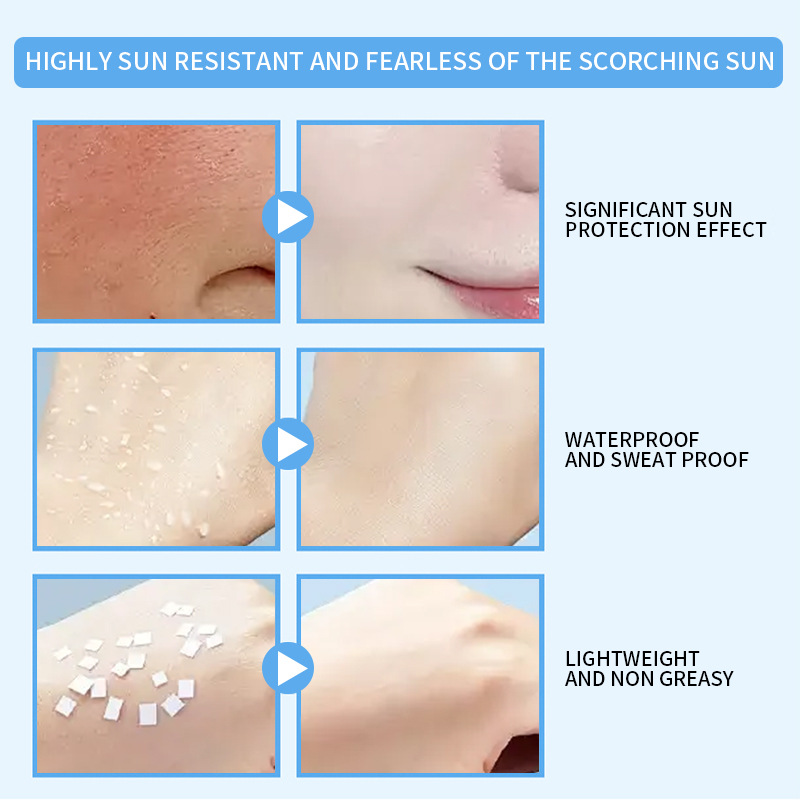 Cross-Border Skat Sunscreen 5g Popular Refreshing Isolation Protective Cream Water Rejuvenation Anti-Uv Wholesale