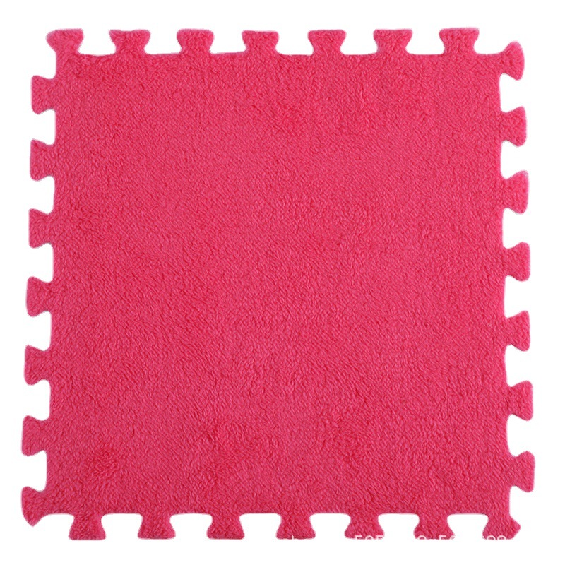 New Carpet Splicing Mat Soft Soundproof Pet Mat Living Room Bedroom Carpet Removable and Washable Velvet Mat