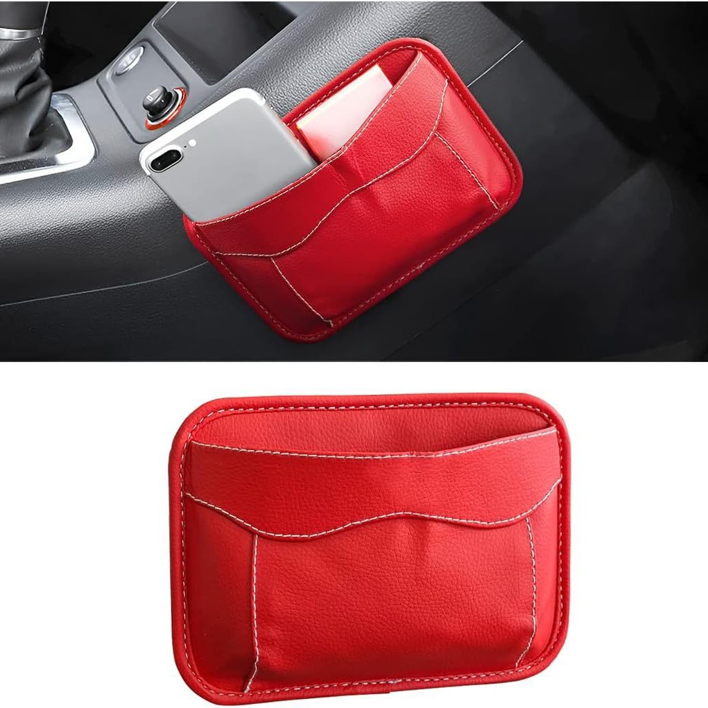 Source Factory Car Mobile Phone Bag Car Mobile Paste Small Storage Bag Storage Bag Card Bag Foreign Trade
