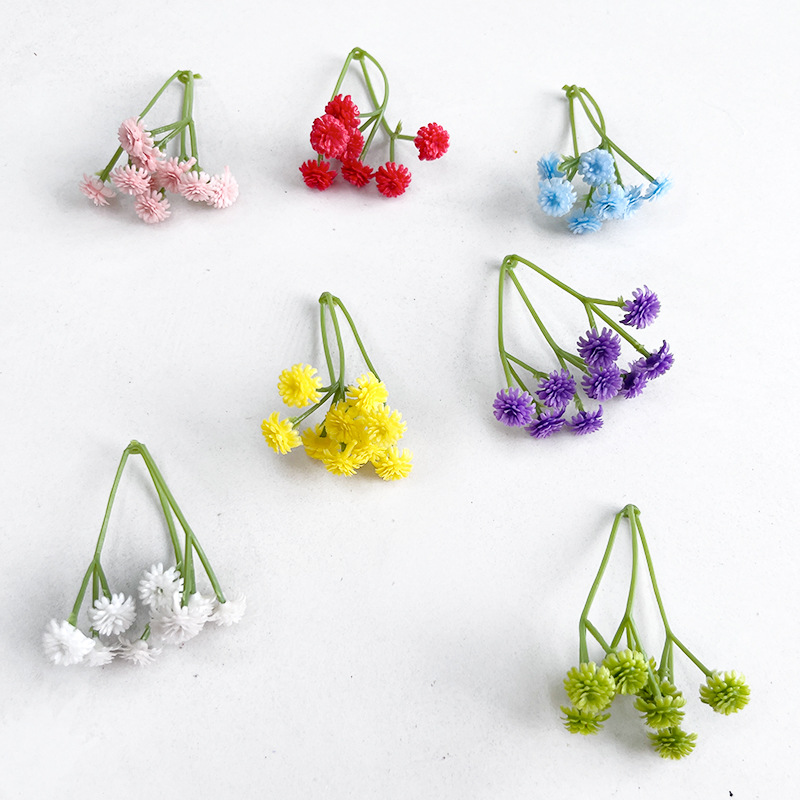 Имитация цветка тройного, ручная работа, для создания одежды и украшения волос, фальшивый цветок, реквизит для фотосъемки