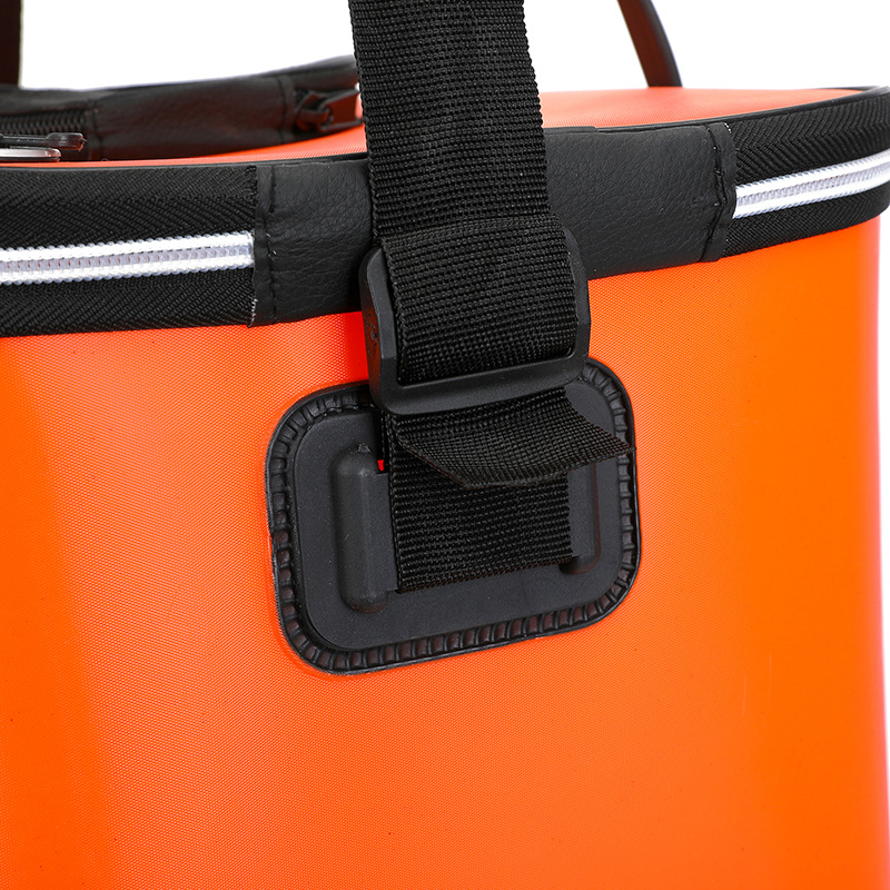 Fishing Bucket, Fishing Bucket, Eva Foldableing Thickeneded Fishing Box, Live Fish Bucket, Satchel Shoulder Fish Box, Fishing Gear Wholesale Fishing Box