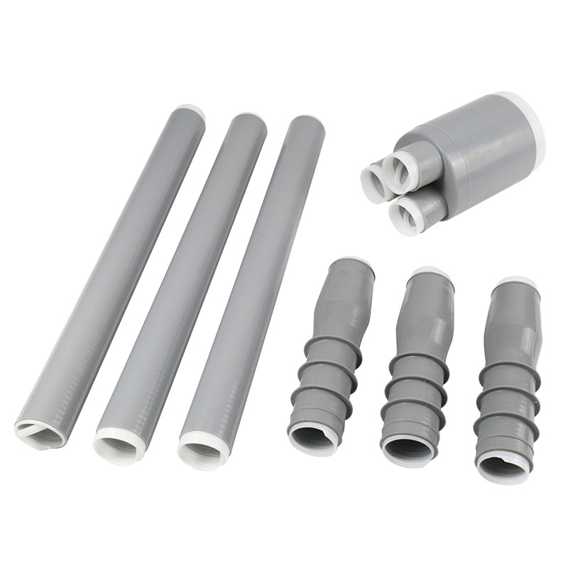 10KV three-core outdoor cable terminal cable accessories Cold shrink indoor silicone rubber Cold shrink NLS/WLS-10
