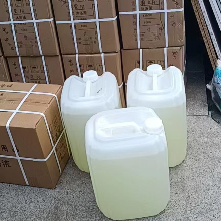 Ведро шампуня 25кг, одноразовый гель для душа, аромат белого чая