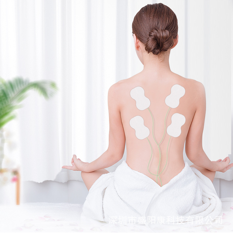 Original Physiotherapy Device Patch Digital Meridian Massager Original Thickened Silicone Electrode Patch Free Shipping Original Genuine Product