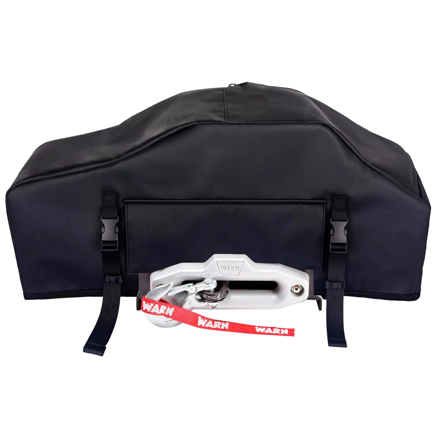 Traction Car Winch Cover Winch Cover Winch Protective Cover Dust Cover Anti-Uv Rain Cover Cross-Border Wholesale