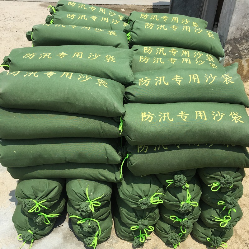 Spot Thickeneded Canvas Flood-Proof Sandbags, Flood-Proof Fire Property Community Emergency Water Blocking Multi-Specification Material Sandbags